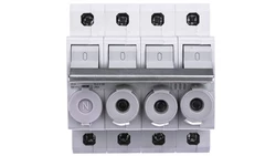 Rozłącznik bezpiecznikowy cylindryczny 4P 10x38mm L95400