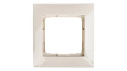 Simon 54 Premium Ramka pojedyncza kremowa DR1/41