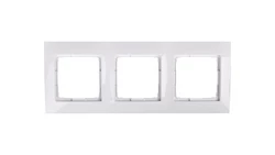 Simon 54 Premium Ramka potrójna biała /do karton-gips/ DRK3/11
