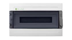 Rozdzielnica hermetyczna EP-LUX natynkowa 1x18 1500V DC 1000V AC PE+N dymny IP65 1955-01