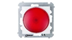 Simon 54 Sygnalizator świetlny LED czerwone światło biały DSS2.01/11