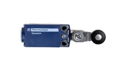 Wyłącznik krańcowy 1R 1Z migowy tworzywo ramię z rolką XCKP2118G11