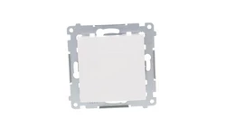 Simon 54 Przycisk pojedynczy, szybkozłącza, biały DPR1.01/11