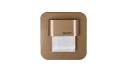 Oprawa przyschodowa SALSA mini LED Light 10 V DC 0,4 W IP 20 3000 K mosiądz mat