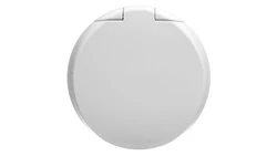 CELIANE Plakietka z klapka gniazda 2P+Z biala 068121