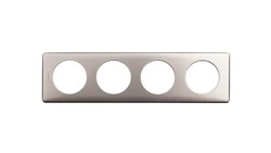 CELIANE Ramka poczwórna tytan 068904