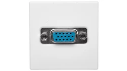 Simon Connect Gniazdo K45 video VGA /D-Sub 15/ czysta biel K100B/9