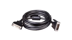Kabel przedłużający DVI-D Dual Link Typ DVI-D(24+1)/DVI-D(24+1), M/Ż czarny 2m AK-320200-020-S