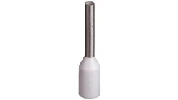 Końcówka tulejkowa izolowana TI 0,5mm2/8mm biała cynowana TI0,5L8x500 /500szt./