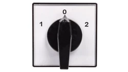 Łącznik krzywkowy 1-0-2 4P 25A do wbudowania 4G25-75-U