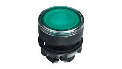 Napęd przycisku zielony z podświetleniem z samopowrotem ZB5AW333