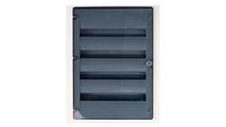 Rozdzielnica modułowa 4x18 podtynkowa IP40 Golf (drzwi transparentne) VF418TD