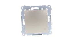 Simon 54 Łącznik krzyżowy, szybkozłącza, złoty mat DW7.01/44