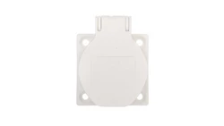 Gniazdo tablicowe 10/16A 2P+Z 230V białe IP54 1050-0ws