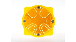 Puszka 67mm p/t regips 50mm żółty Batibox 080051