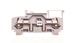Złączka szynowa (rozłączalno-pomiarowa) 2-przewodowa 10mm2 szara 282-131 /25szt./