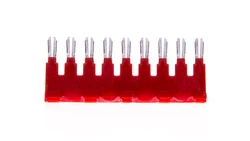 Mostek grzebieniowy 9-torowy czerwony 859-409/000-005 /25szt./