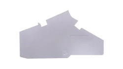 Ścianka końcowa szara 282-390 /10szt./