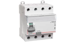 Wyłącznik różnicowoprądowy 4P 80A 0,1A typ AC P304 DX3 411715