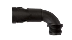 Dławnica poliamidowa kątowa do rur osłonowych PG7 IP66 czarna SFKD 7 E03DK-07070100101 /10szt./