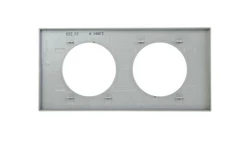 CELIANE Ramka podwójna czarny szkło Poziomy i pionowy Szkło i Porcelana 069302