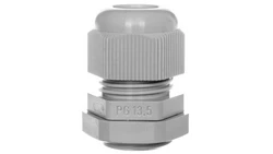 Dławnica kablowa PG 13.5 IP65 z tworzywa jasnoszara AKS 13,5 3600067