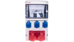 Rozdzielnica stacjonarna STAR 2x32A/5P 3x2P+Z 9016505W