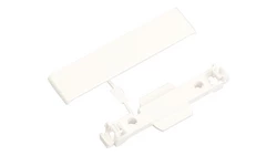 Osłona połączenia pokrywy DLP 85 biała 010802