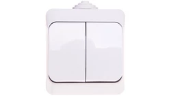 Cedar Plus Łącznik świecznikowy biały IP44 WDE000550