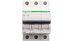 Wyłącznik nadprądowy 3P C 20A 6kA AC K60N A9K02320