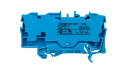 Złączka szynowa 3-przewodowa 4mm2 niebieska 2004-1304 TOPJOBS