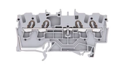 Złączka szynowa 4-przewodowa 2,5mm2 szara 2002-1401 TOPJOBS