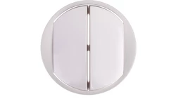 CELIANE Klawisz podwójny łącznika biały 068002