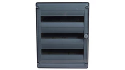 Rozdzielnica modułowa 3x18 natynkowa IP40 Golf (drzwi transparentne) VS318TD