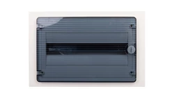 Rozdzielnica modułowa 1x18 podtynkowa IP40 Golf (drzwi transparentne) VF118TD