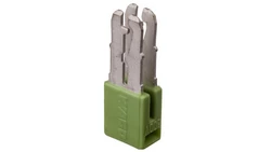 Mostek poprzeczny 2-torowy 24A żółto-zielony 280-422 /25szt./