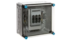 Skrzynka Mi z rozł. bezp. mocy, IP 65, wlk.2 - 300x300x170, 1xNH 00, 125A, 3-bieg.+PE+N Mi 5250 2000187