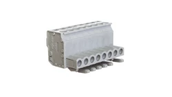 Gniazdo MCS-MIDI Classic kątowe 8-biegunowe szare raster 5mm 232-108/026-000