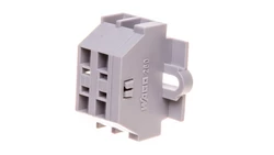 Złączka 2-przewodowa 1,5mm2 szara mocowanie srubowe 260-102 /100szt./