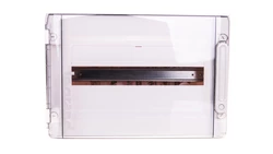 Rozdzielnica modułowa XL3 125 1x18 natynkowa IK09 IP40 /drzwi transparentne/ 401656