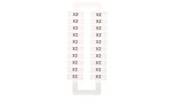 Oznacznik biały (blister 20szt.) 43192 (nadruk X2)