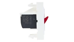 MOSAIC Gniazdo głośnikowe białe 078750