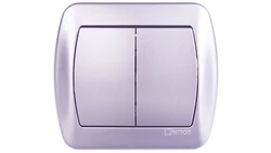 Simon Akord Łącznik świecznikowy aluminium metalizowane AW5L/26