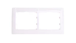 SISTENA LIFE Ramka podwójna pozioma arctic 771014