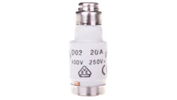 Wkładka bezpiecznikowa BiWtz 20A D02 gG 400V LE1820