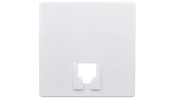 Simon 82 Pokrywa gniazda telefonicznego pojedynczego RJ11/RJ12 biała 82062-60