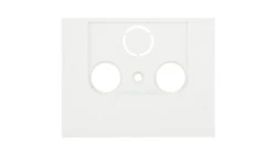 Berker K.1 Element centralny do gniazda antenowego 2- i 3-wyjściowego śnieżnobiały 12017019