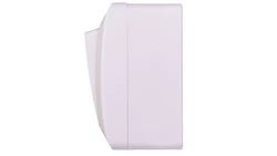 Hermes łącznik dzwonek mechanizm z pełną obudową biały IP44 przycisk 1x ŁNT-1D 0337-02