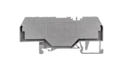 Złączka bezpiecznikowa 4mm2 szary 10A DIN 35mm 281-610 /50szt./