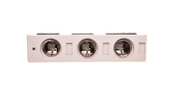 Gniazdo bezpiecznikowe na most szynowy 60mm 3P 25A DII DII-SO/25/3-R 107965